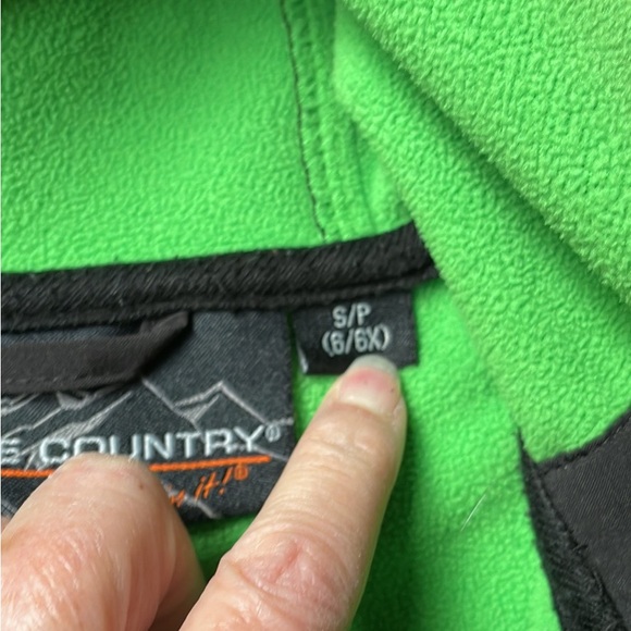 Free Country Minecraft Camo Hooded Full Zip Jacket Boys Small - Picture 6 of 6